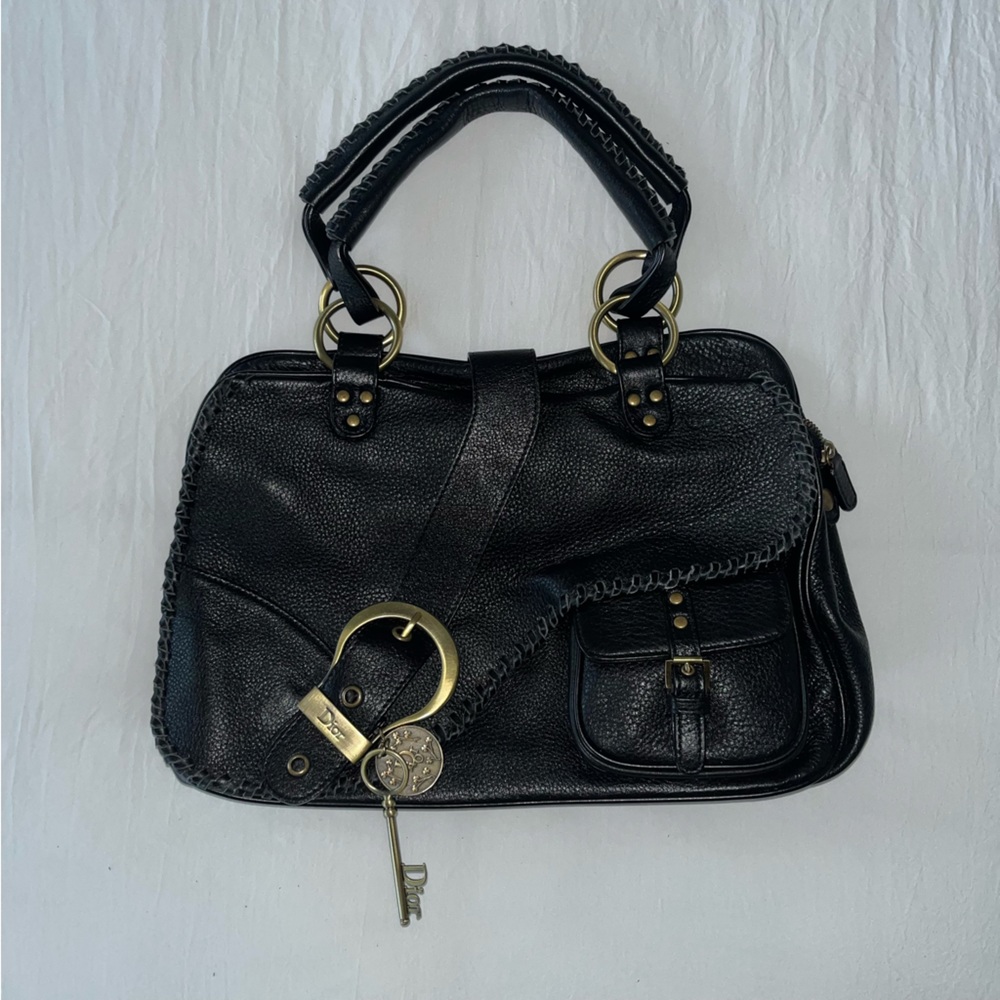 Rare Vintage Dior Gaucho Double Saddle Handbag